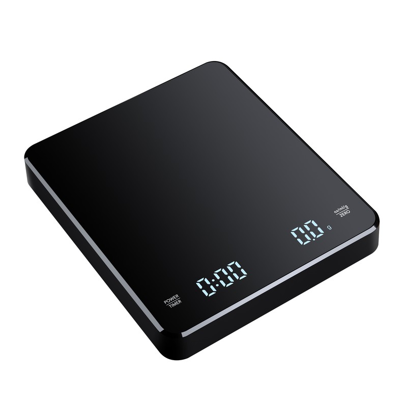 3kg/0.1g Digital Coffee Scale with Timer LED Screen Espresso Scales