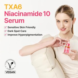 PURITO TXA 6% + Niacinamida 10% + Retinal Suero Facial | para manchas oscuras, hiperpigmentación, tono desigual | Ácido Tranexámico de alto nivel 6% |