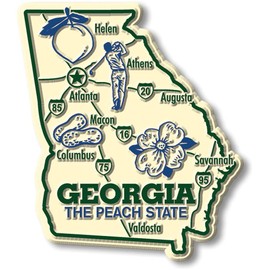Giant State Map Magnet - Georgia
