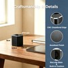 Pen Stand for Desk, 2-in-1 Single Pen Holder & Paperweight,