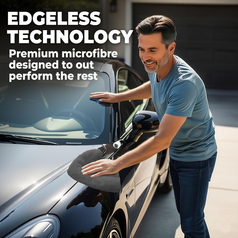 Towelogy FX40 PRO Microfibre Car Drying Towel – Edgeless Design