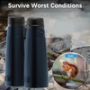 10X50 Blue Binoculars for Hiking Field Exploration Sports HD Clear