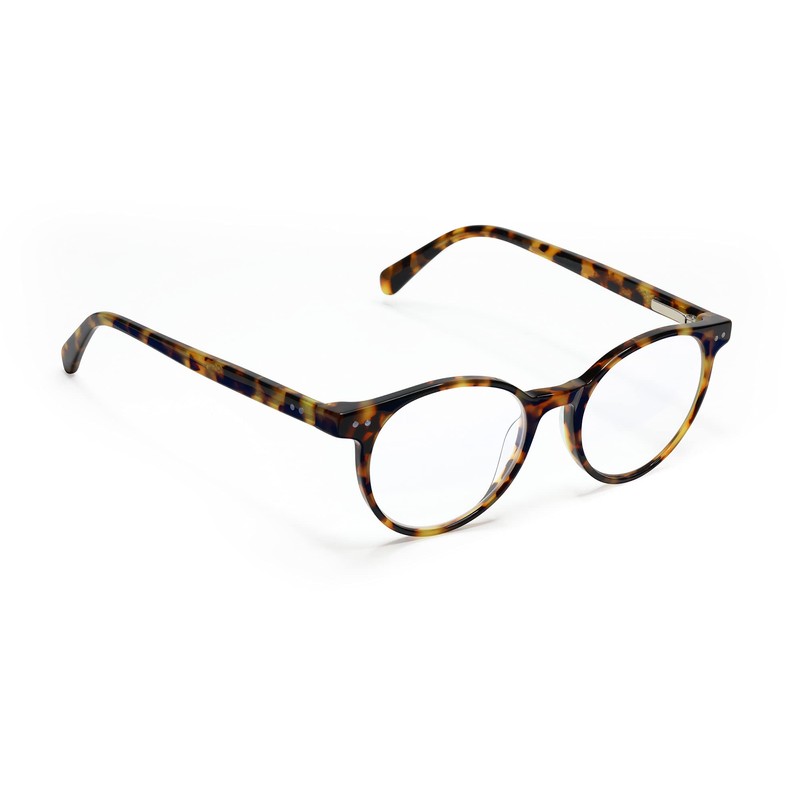 eyebobs Case Closed Wide Premium Unisex Reading Glasses, Tortoise Front