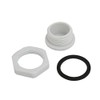 sourcing map PG16 Nylon Male Thread Cable Gland Screw End