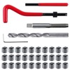 LEONTOOL 30 Pieces M8 x 1.25 Helicoil Thread Repair Kit,