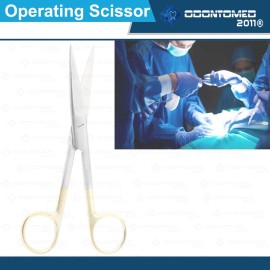 ODM T.C OPERATING DISSECTING DRESSING SCISSORS SH/SH 5.5" Stainless Steel