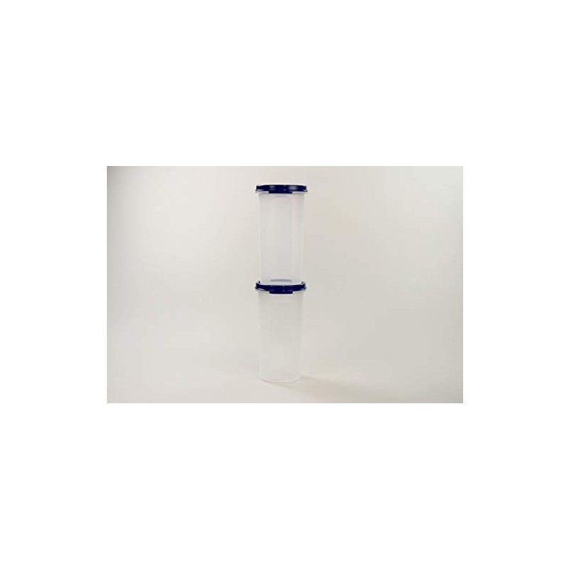 TUPPERWARE Circular 650 ml Blue (2) Decorative Baking Magic Tin