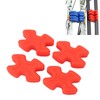 4pcs Bow Limb Dampener Wear Resistant Rubber Reducing Noise Vibration