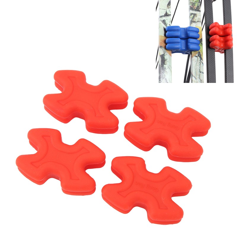 4pcs Bow Limb Dampener Wear Resistant Rubber Reducing Noise Vibration