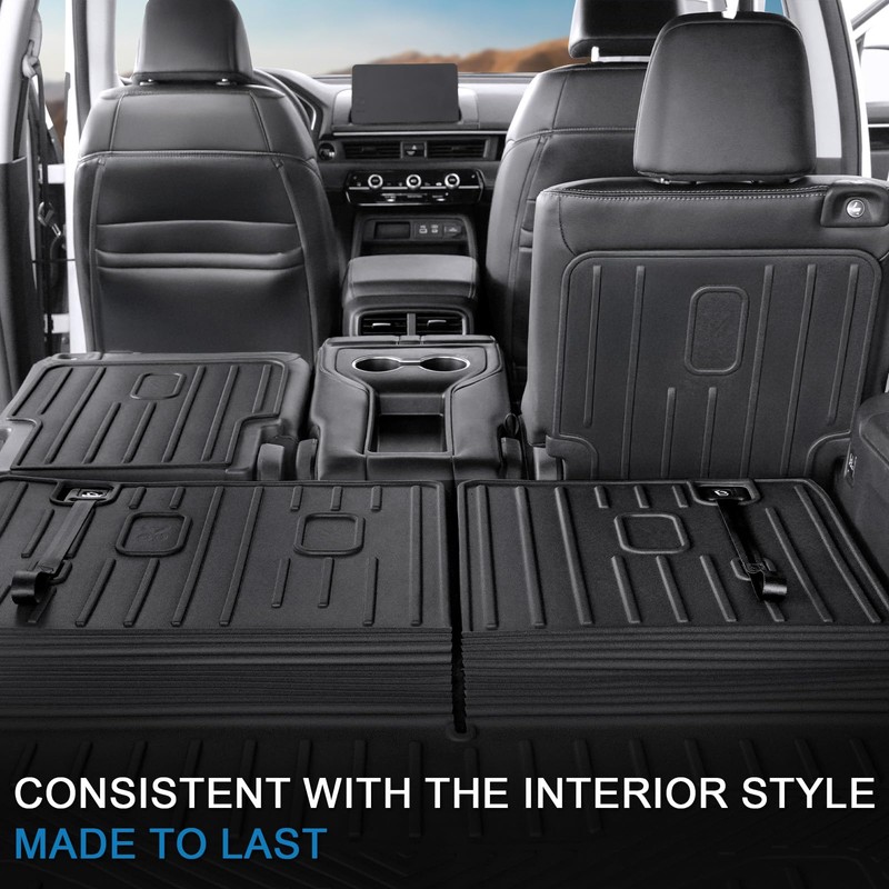 JOULARISE Backrest Mats for Honda Pilot 2025 2024 2023, All