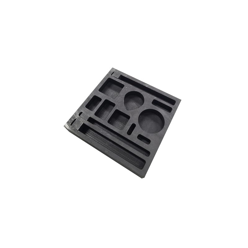 OTOOLWORLD 12 in 1 Graphite Casting Ingot Mold Metal Refining