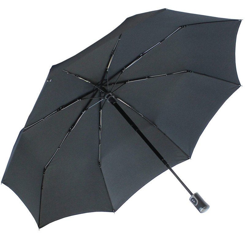 Doppler Carbonsteel Magic Auto Open & Close Folding Umbrella Black