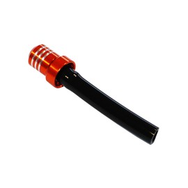 SCAR Gas Fuel Aluminium Cap Vent Hose Breather Tube Pipe Moto Cross Motorcycle Dirt Bike Enduro Trail Quad compatible with KTM SX SXF EXC EXCF XC XCW XCF XCFW TPI - Orange