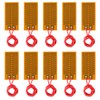 10 PCS 25mmx50mm Film Heater Plate Adhesive Pad, PI Heating