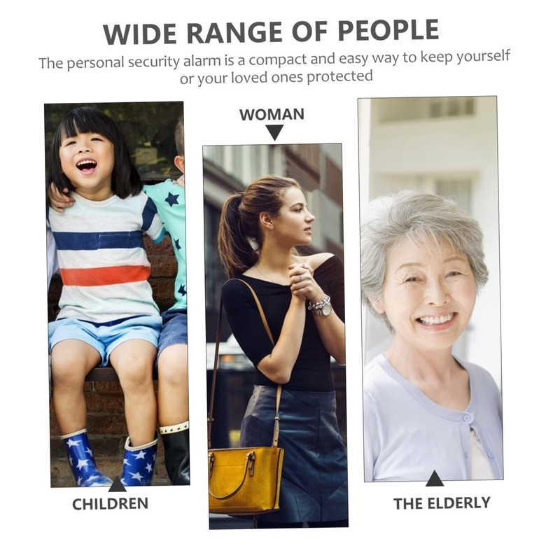 OSALADI Emergency Alarm for Women by Personal Safety Alarm with