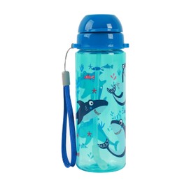 IDRINK® - 400 ml Children's Drinking Bottle with Straw (SHARK)