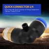 10Pcs Pneumatic Elbow Quick Connector Air Fittings Adapter 8mm Diameter
