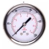 DuraChoice 2-1/2" Oil Filled Pressure Gauge, SS Face, 1/4" NPT,