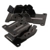 MANCHAP 4 PCS 90/180 Degree Self Locking Folding Hinges, Folding