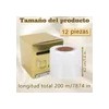 12 Rollo De Papel Osmótico Desechable Para Tatuajes De Cejas