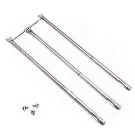 Criditpid 67722 3 Burner Tube Set Replacement for Weber Genesis 300 Series E310 E320 EP310 EP320 S310 S320 (2007-2010) with Side Control Knobs, 34-1/4" 304 Stainless Steel Grill Burner for Weber 67820