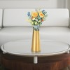 Generic Metal Flower Vase,Golden Vase Stainless Steel Decorative Creative -