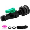 Plastics Rain Barrel Spigot Kit,High Flow Valve Core Water Tank