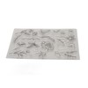 6pcs Clear Stamps Innovative Decorative Flower TPR Clear Stamps for