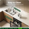 Frienhund Timed Automatic Cat Feeder 2 Cats with Slow Feed: