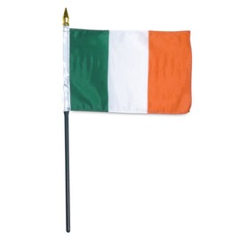 US Flag Store Ireland Flag, 4 by 6-Inch