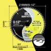 DARTOTEK TCT Carbide Saw Blade 60T Tipped Teeth Circular Multi-Purpose