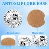 Car Cup Holder Coaster - Funny Skull Drink 2 Pack