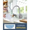 Kitchen Faucet with Air Gap: WOWOW Stainless Steel Kitchen Sink