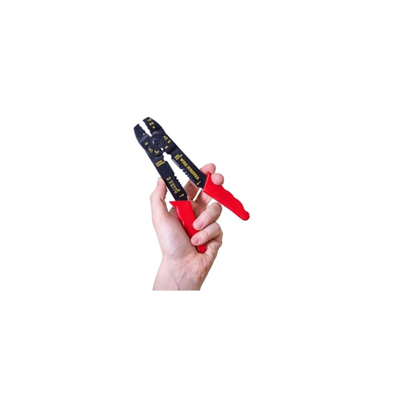 Velleman 3696L 4-in-1 Crimping Tool, Multi-Colour, 20.5 mm