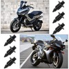 eMagTech 30 x Fairing Clips, 6 mm Rod Diameter, Plastic,
