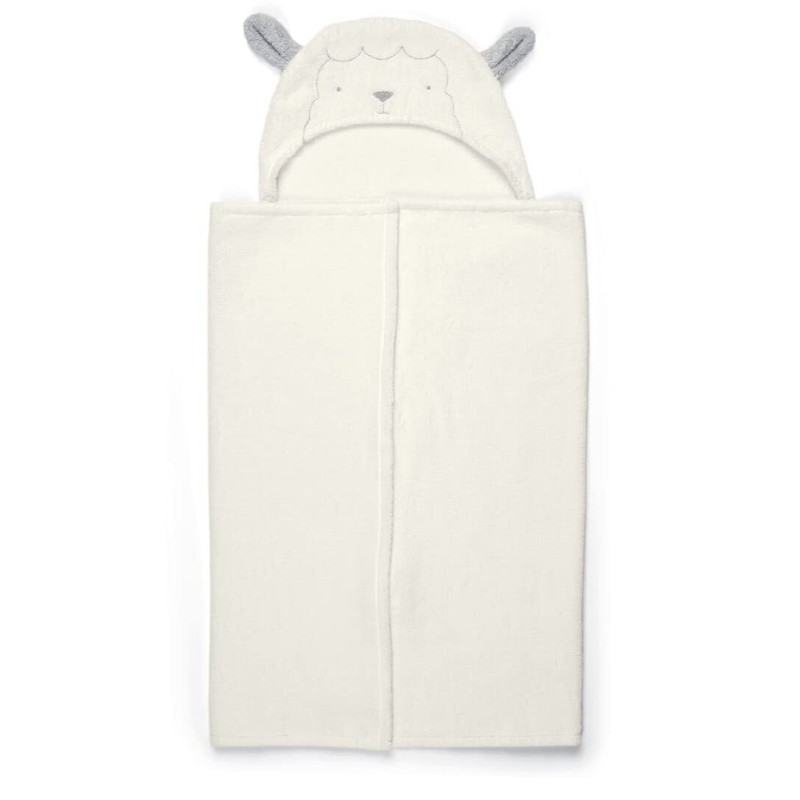 Mamas & Papas Soft Hooded Baby Towel, Lamb
