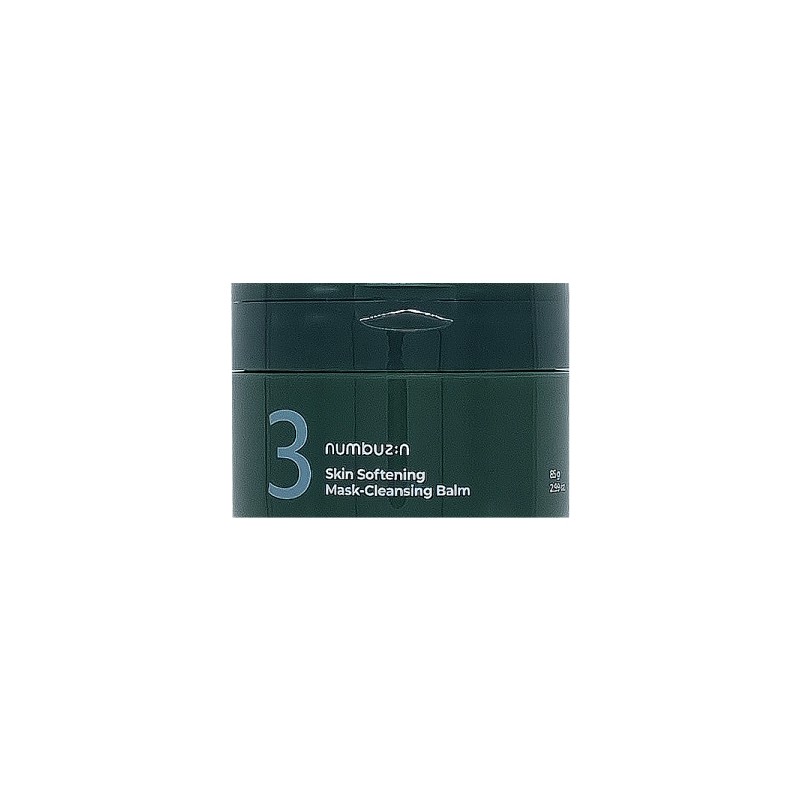 Numbersin No. 3 Green Tea Charcoal Pore Cleansing Pack Balm