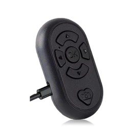 Yoidesu Actualice el Control Remoto Bluetooth TIK Tok Page Turner, Obturador de Cámara Inalámbrico Botón Selfie Grabación de Video Reproducción Remota/Pausa para para Tableta