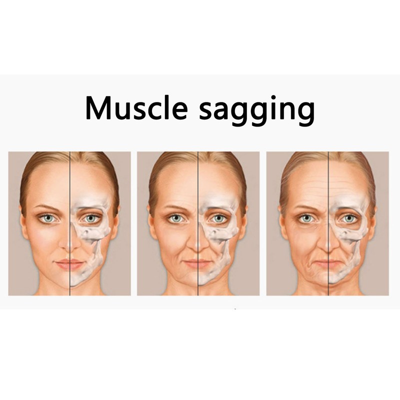 Facial Sculpting Device Massaging Lifting Firming Double Chin Removal Micro