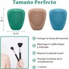 3 Fundas para Brochas de Silicona, Organizador de Brochas de