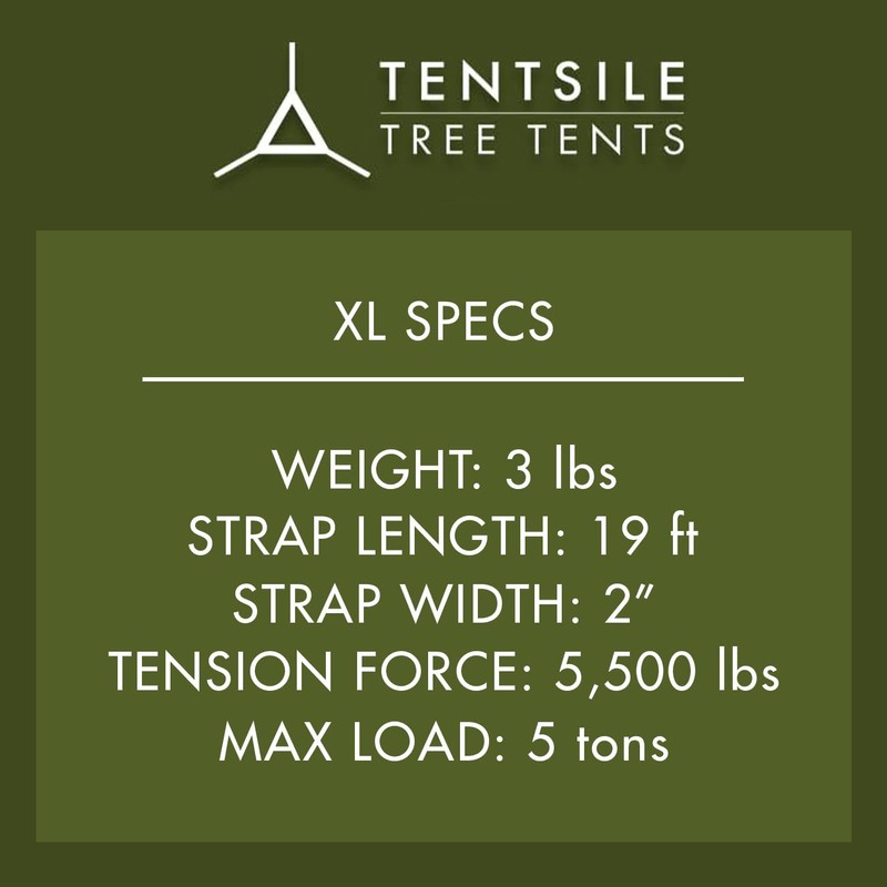 Tentsile Ratchet and Strap Set for Tentsile Tree Tents, Hammocks,
