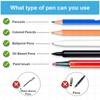 1280Pcs Highlighter Tape, Transparent Sticky Long Page Markers Tabs Neon