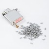 500Pcs Silver Flint Refills for Lighter, Replacement Flints for Lighters,