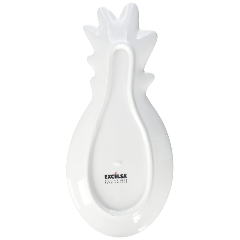 Excelsa Tropical Yellow Ceramic Plate / Spoon Rest