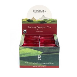 Birchall English Breakfast Tea 50 Enveloped Tea Bags 125g