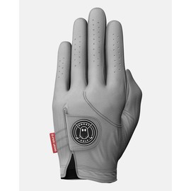 GHOST TITANIUM Golf Glove – Premium AAA Cabretta Leather, Soft Feel, Excellent Grip, Breathable & Moisture-Wicking with Signature Pull Tab - Size: Medium, Hand: Left Hand
