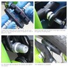 Bicycle Brake Pads, 1 Pair 55 mm Arc-shaped Foldable Bicycle