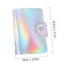 Outanaya Nail Art Stamping Plate Storage Bag Multifunctional Pouch for
