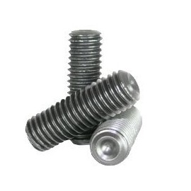 Set Screws Cup Point - Alloy Steel 14.9 - Class 45H M5-0.8 x 12mm - Thermal Black Oxide (Quantity: 100) - Grub-Blind-Allen-Headless Screw