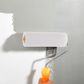 Gadpiparty 10 Fundas De Esponja Para Rodillo De Pintura 3.93 Pulgadas Repuestos Compactos Para Pintar Paredes Casas Fácil De Instalar Y Acabado Uniforme